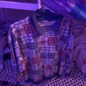 collared flannel